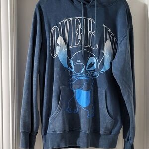 Men's Blue Graphic Hoodie